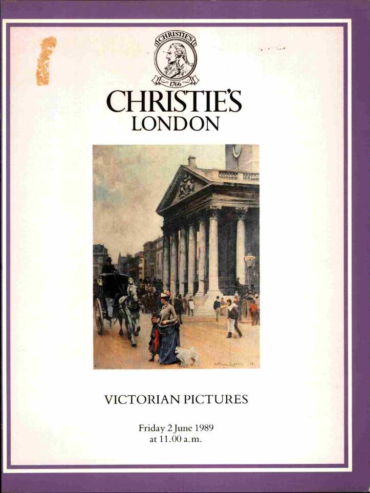 Christies June 1989 Victorian Pictures (Digital Only)